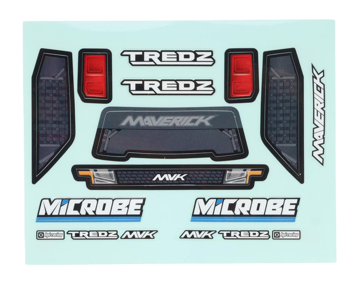 Maverick Microbe SC Top Line Pre-Painted 1/24 Micro Short Course Body (Green)