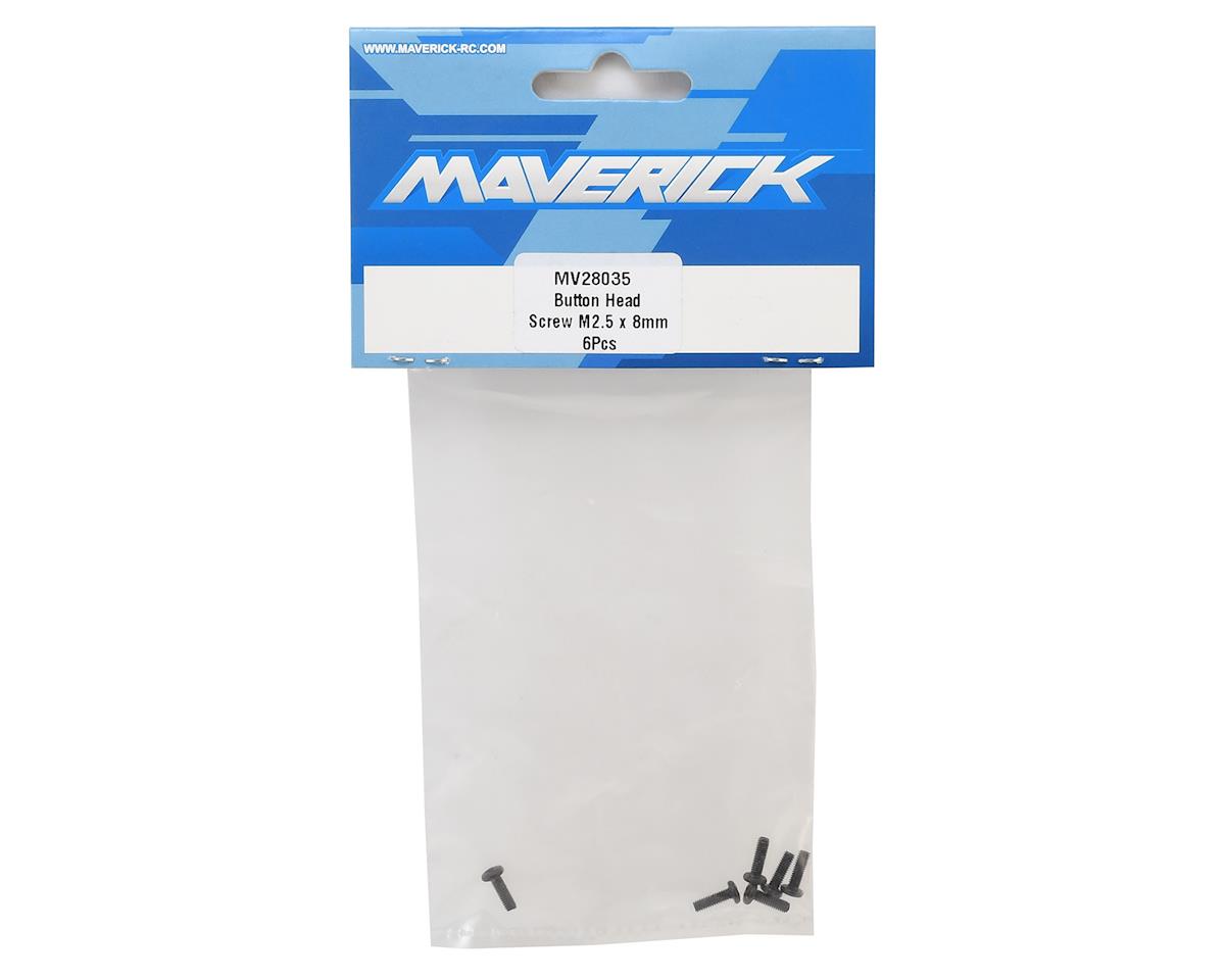 Maverick 2.5x8mm Button Head Phillips Screws (6)