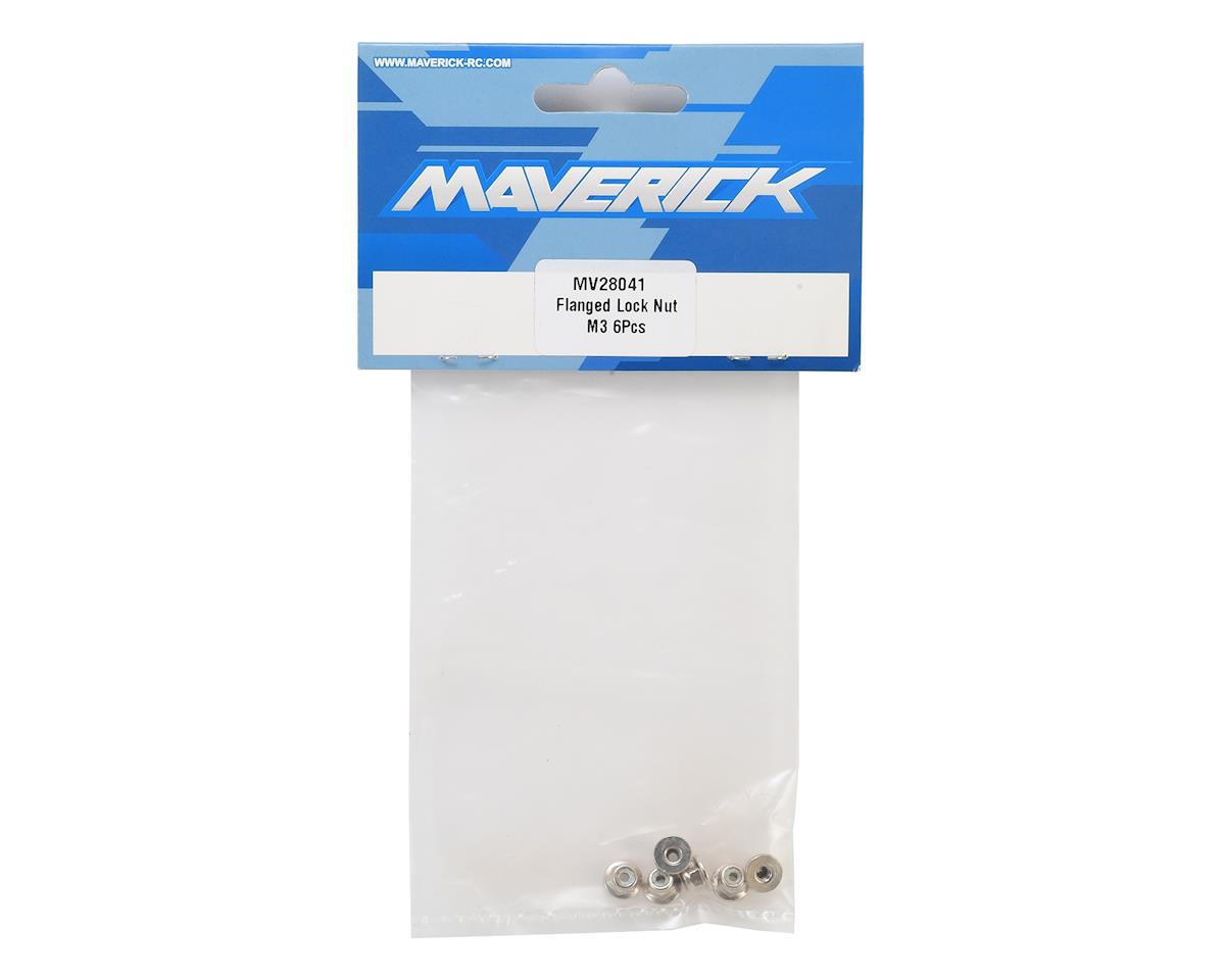 Maverick 3mm Flanged Lock Nuts (6)