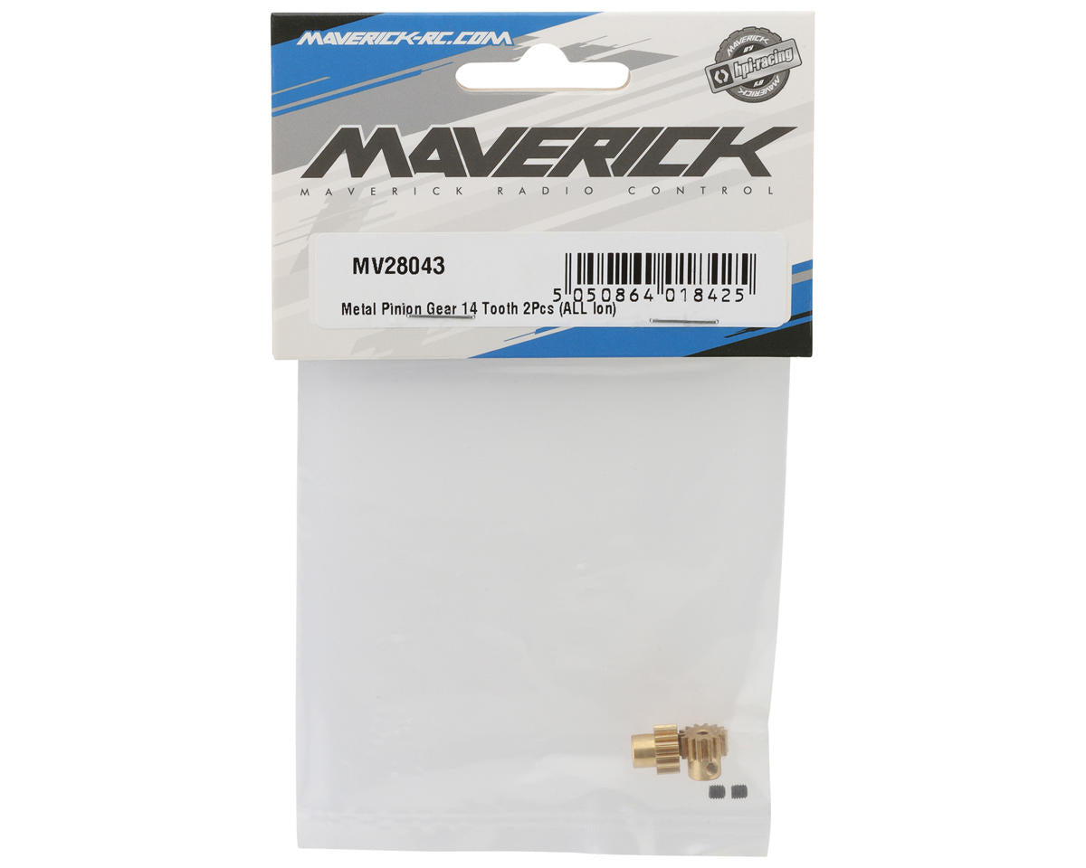 Maverick Ion Brass Pinion Gears (14T) (2)