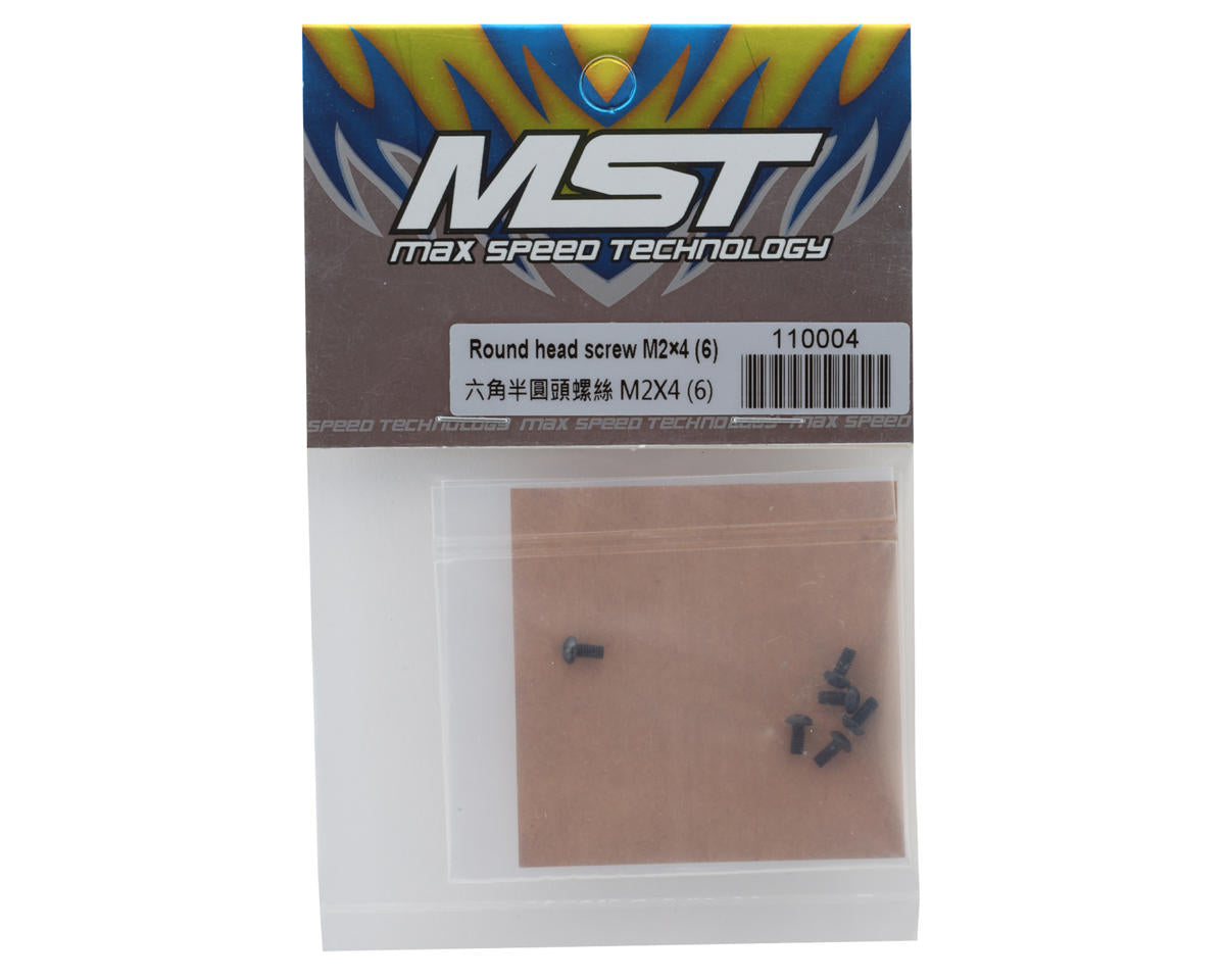 MST 2x4mm Button Head Screws (6)