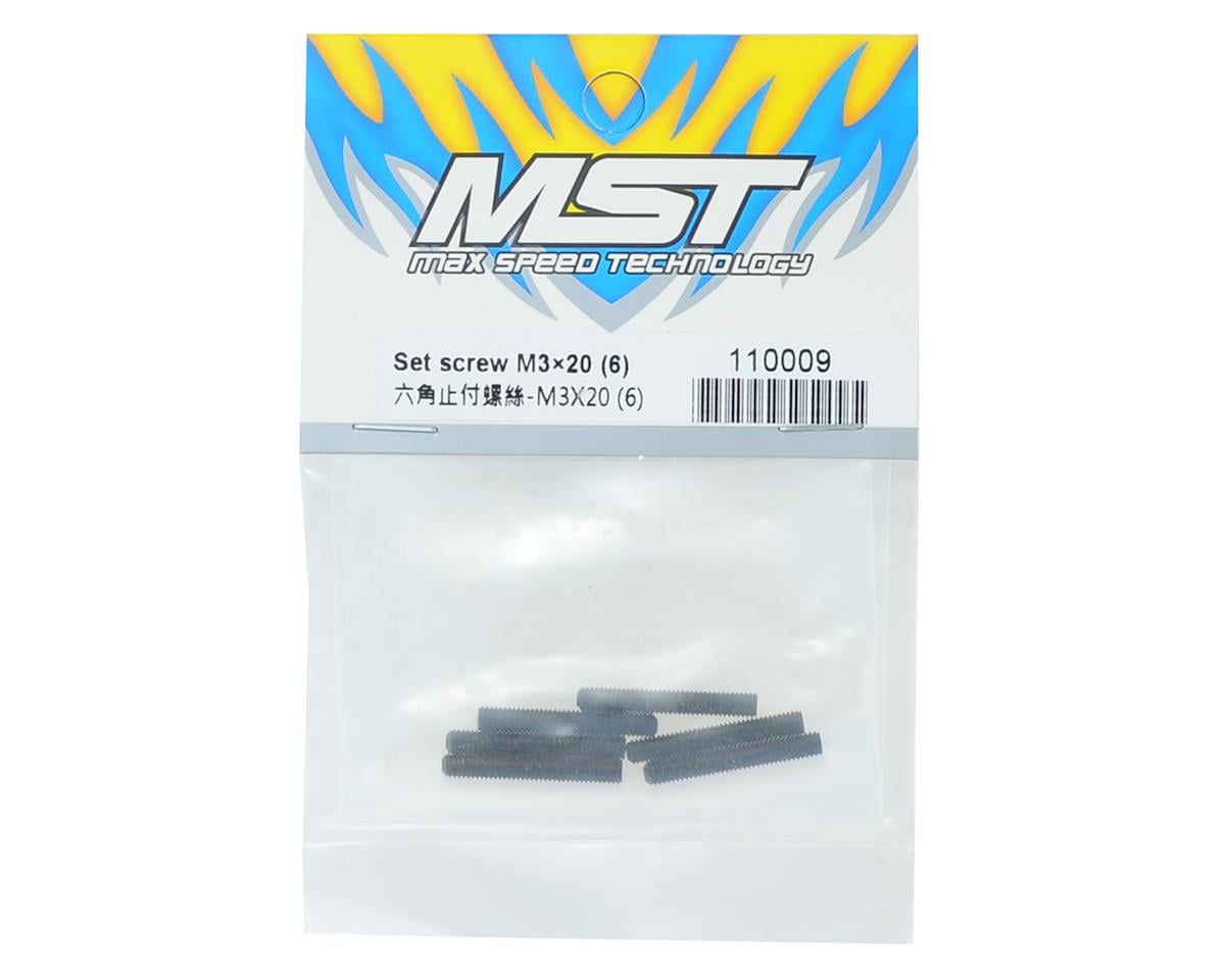 MST Set screw M3X20 (6)