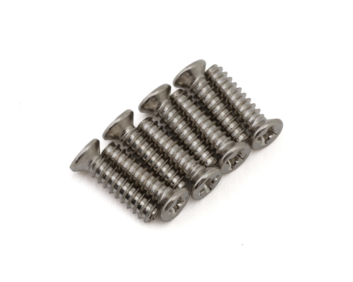 MST 2x8mm Tapping Flat Head Screws (8)