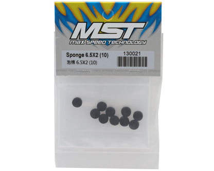 MST FRX/RMX 6.5x2mm Shock Sponges (10)