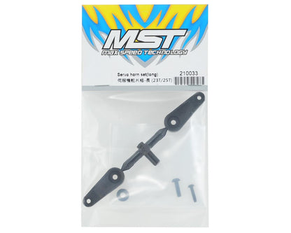 MST Servo horn set (long) (23T/25T)