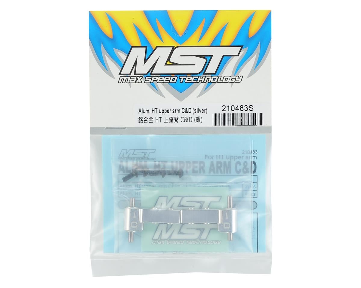 MST Alum. HT upper arm C&D (silver)