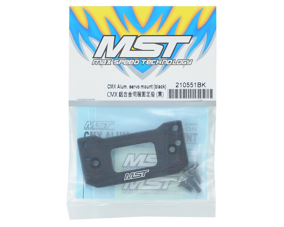 MST CMX Alum. servo mount (black)