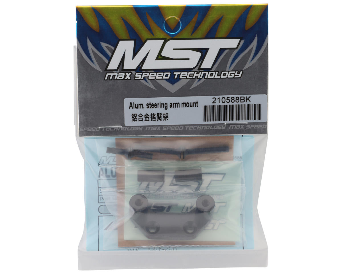 MST RMX 2.0 Aluminum Steering Arm Mount (Black)