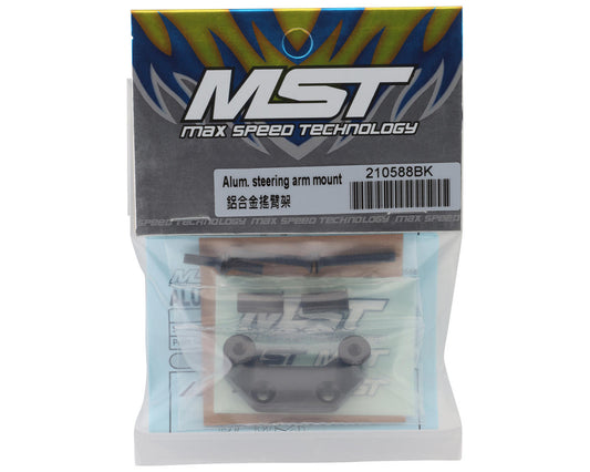 MST RMX 2.0 Aluminum Steering Arm Mount (Black)