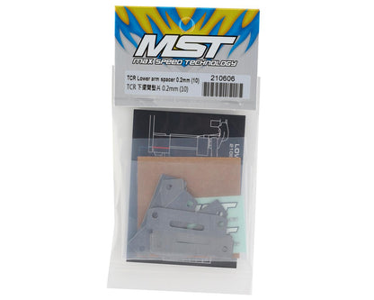 MST TCR Lower arm spacer 0.2mm (10)