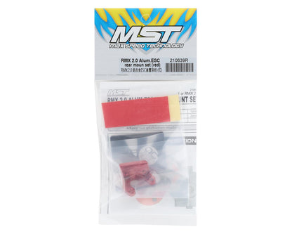 MST RMX 2.0 Alum.ESC rear moun set (red)