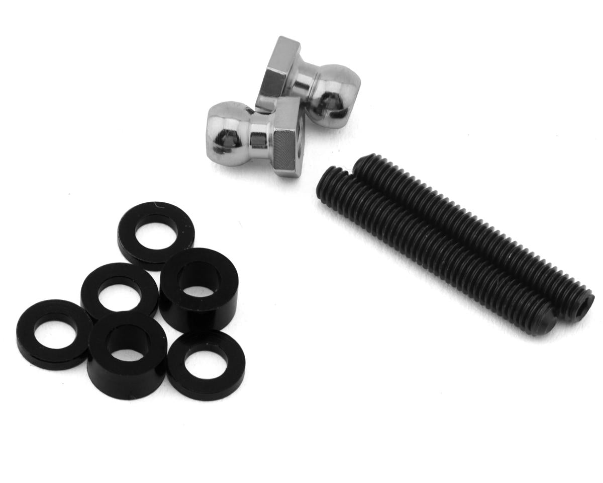 MST RMX Lightweight Aluminum Integrated Front Bulkhead Mount (Black)