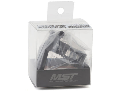 MST RMX Lightweight Aluminum Integrated Front Bulkhead Mount (Black)