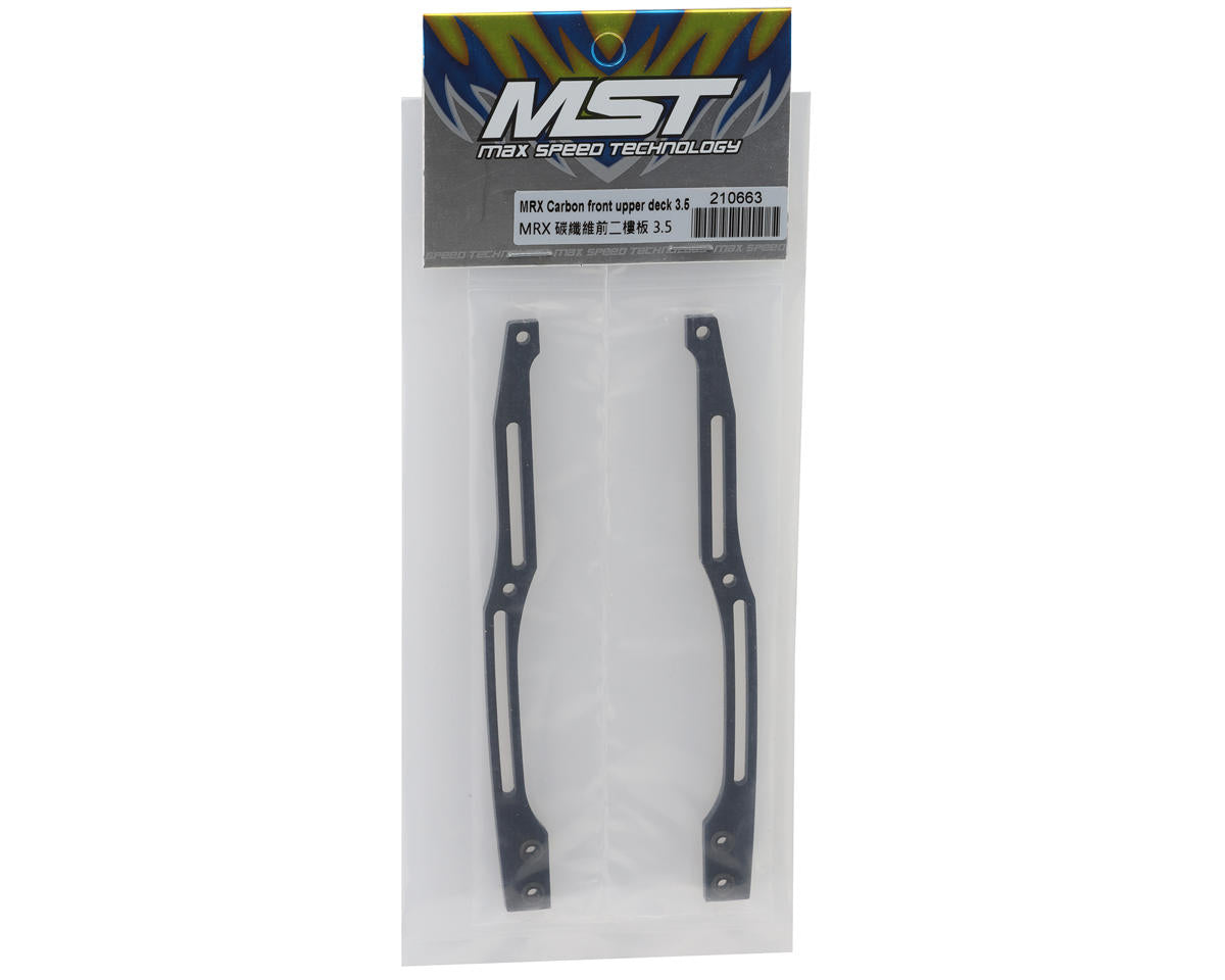 MST MRX 3.5mm Carbon Fiber Front Upper Deck