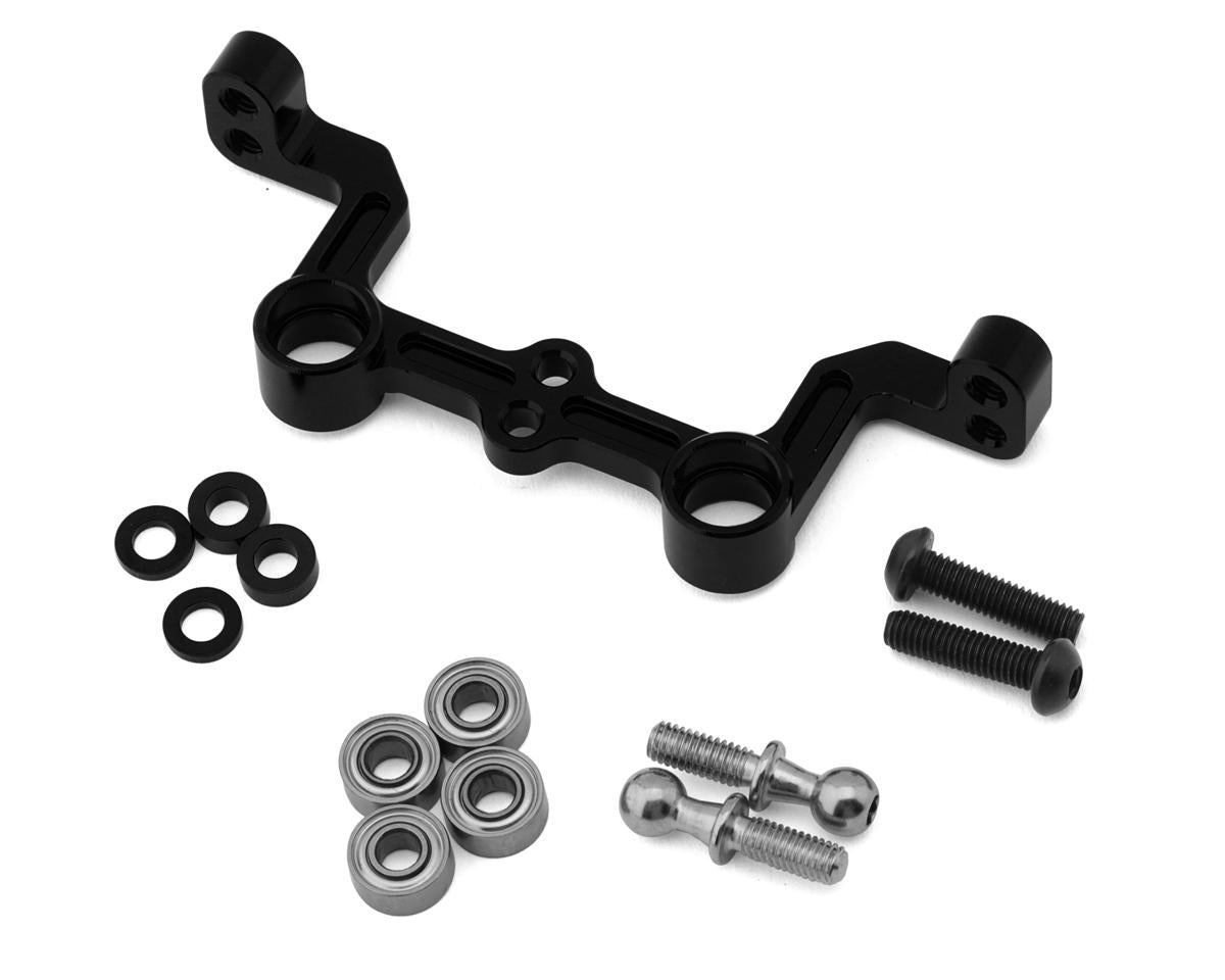 MST Adjustable Ackermann Aluminum Steering Plate (Black)