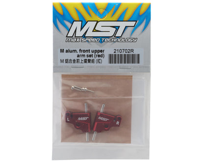 MST RMX-M Aluminum Upper Arm Set (Red) (2)