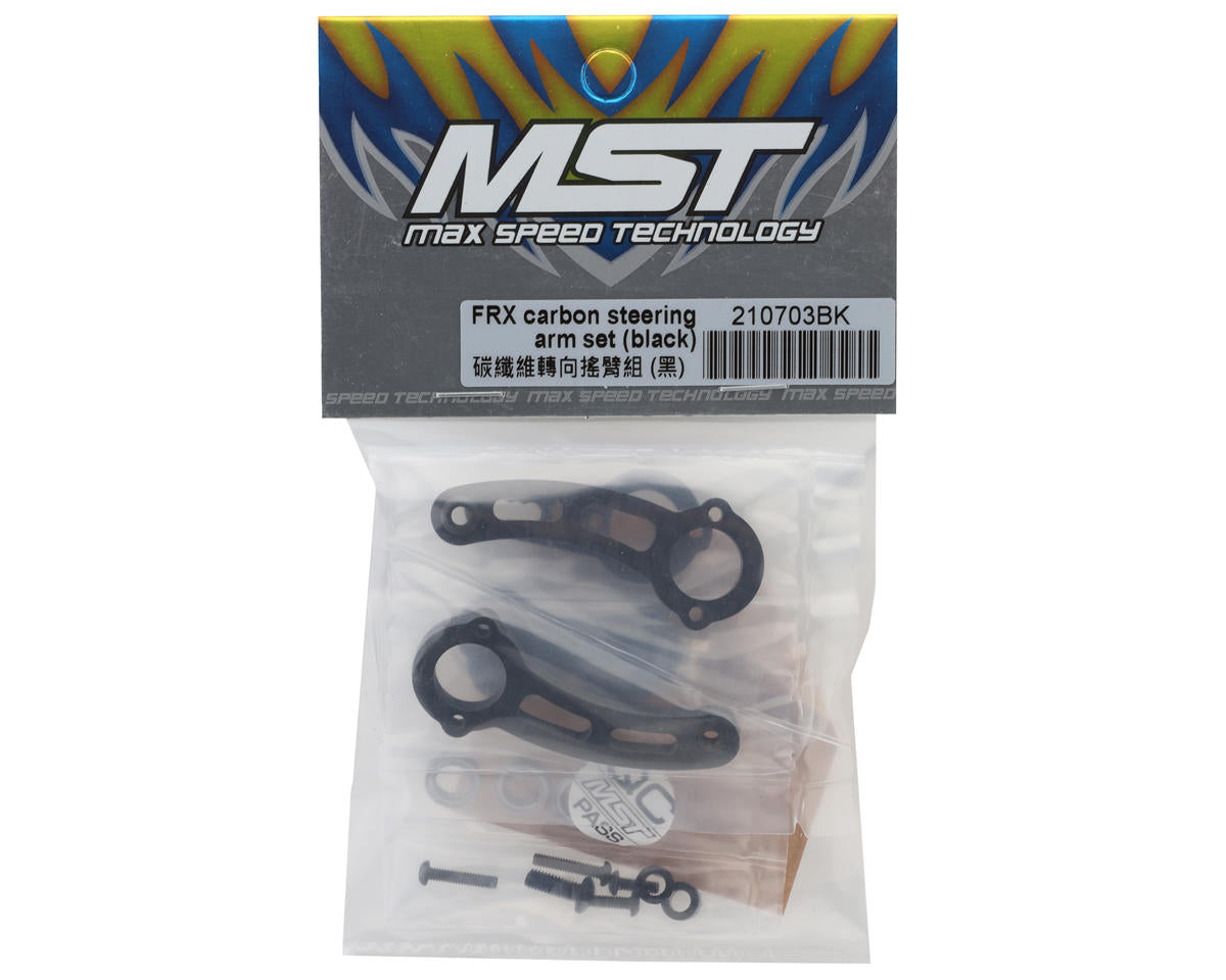 MST FRX Carbon Fiber Steering Arms Set (Black)
