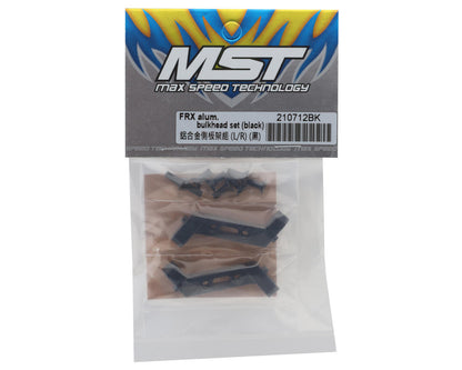 MST FRX Aluminum Side Braces & Top Deck Mounts (Black)