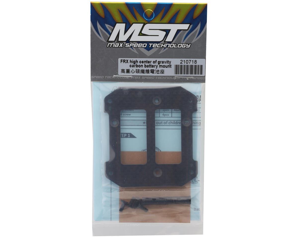 MST FRX High Center of Gravity Carbon Fiber Battery Mount