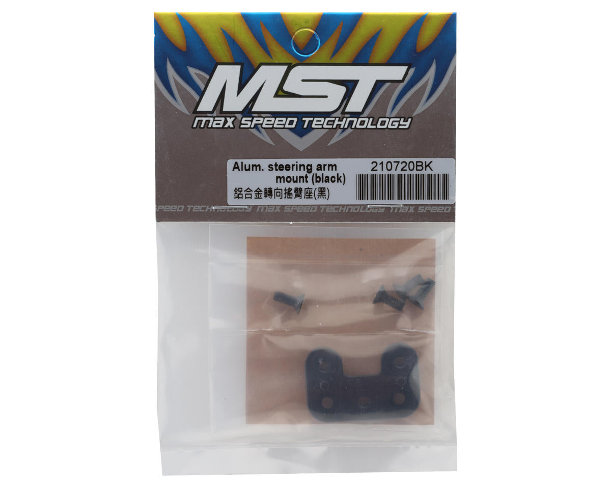 MST FRX Aluminum Steering Arm Mount (Black)