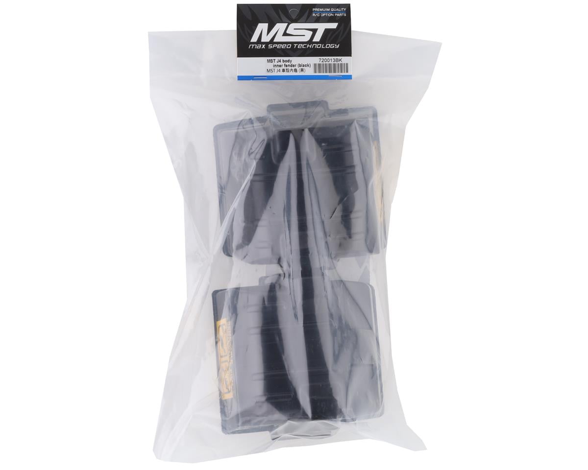 MST J4 body inner fender (black)
