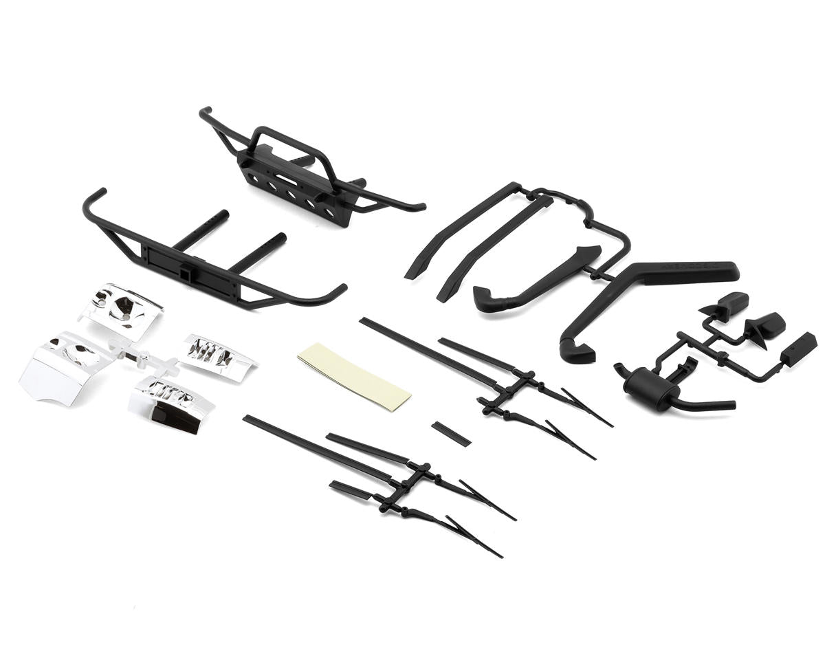 MST CFX-WS DC1 1/10 Rock Crawler Body (Clear) (313mm)