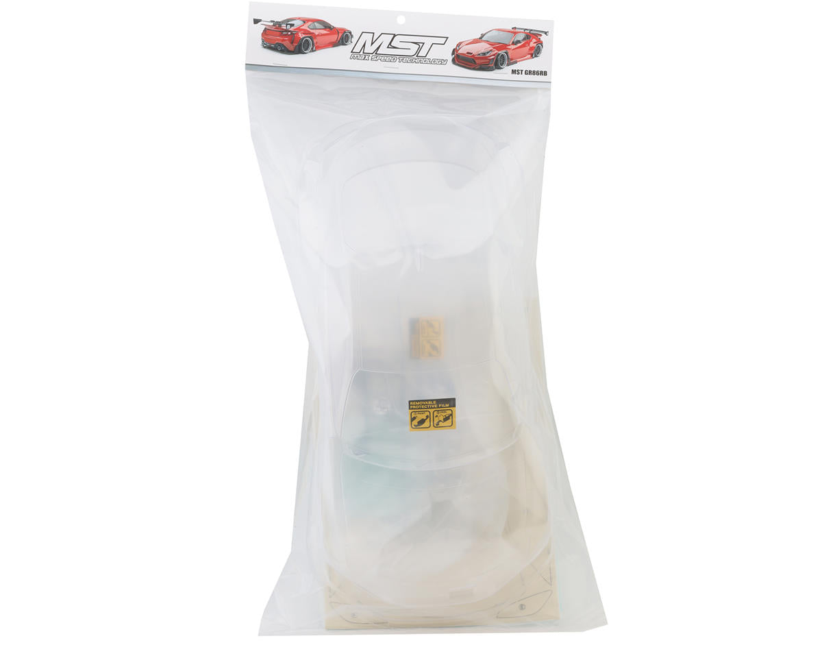 MST GR86RB 1/10 On-Road Drift Body (Clear)