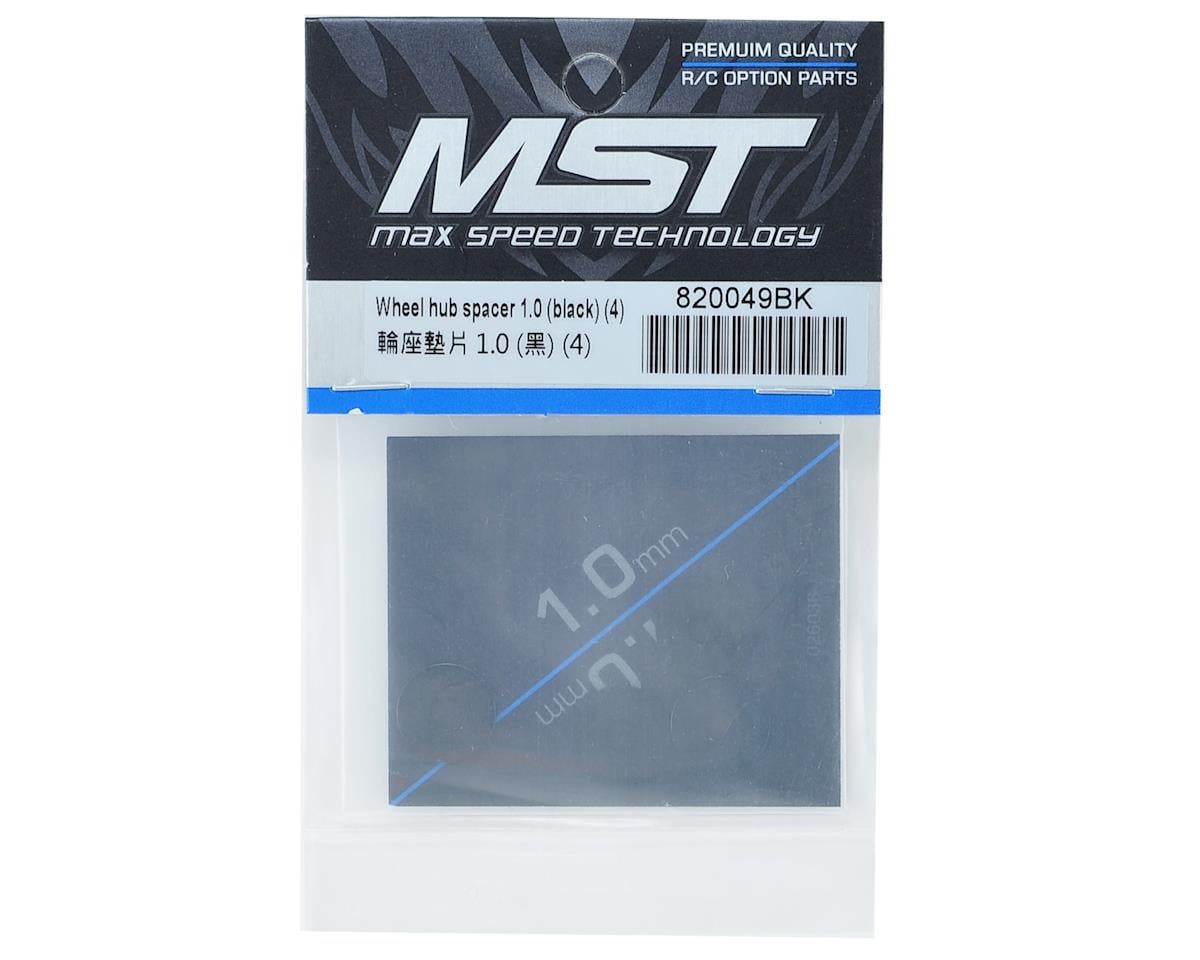 MST Wheel hub spacer 1.0 (black) (4)