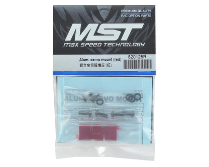 MST RMX 2.0 Aluminum Servo Mount (Red)