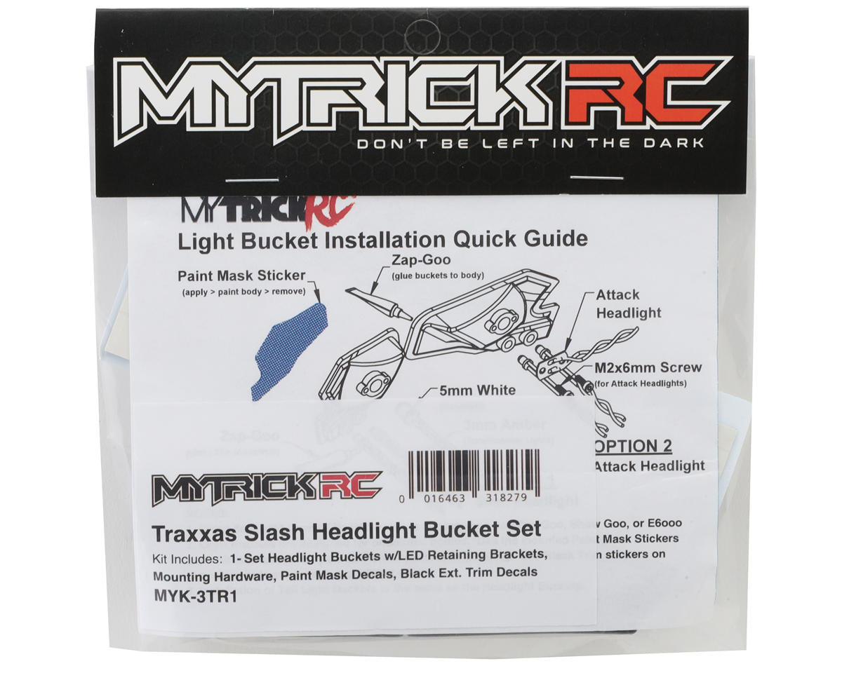 MyTrickRC Headlight Bucket Set for Traxxas Slash