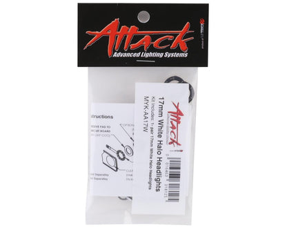 MyTrickRC Attack 17mm Halo Headlights (White)