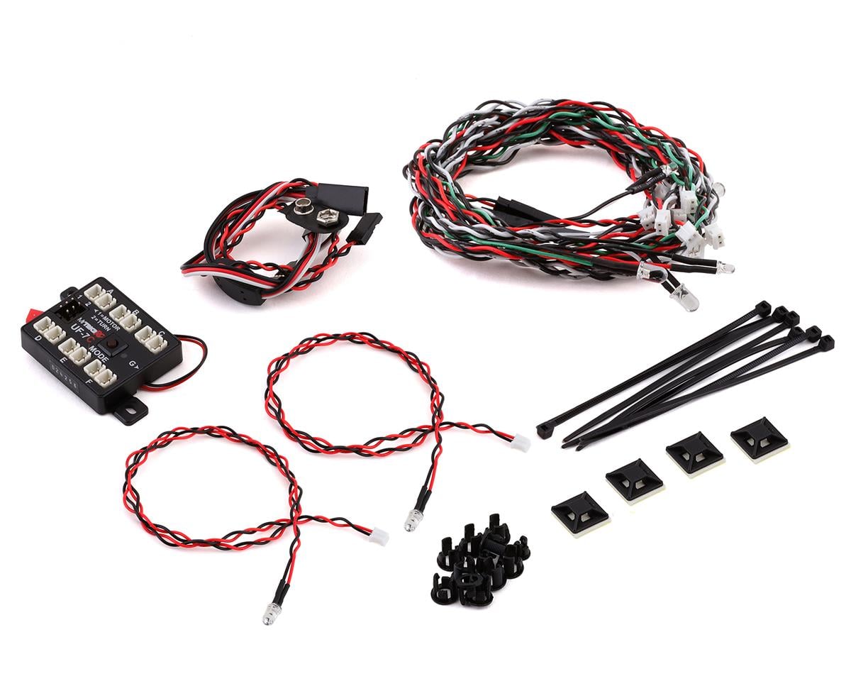 MyTrickRC Large Airplane Light Kit w/UF-7C Controller