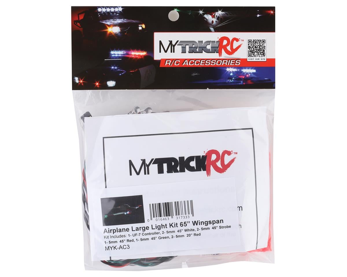 MyTrickRC Large Airplane Light Kit w/UF-7C Controller
