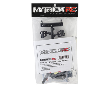 MyTrickRC Axial SCX10 III Jeep Wrangler LED Light Kit w/HB2 Light Controller