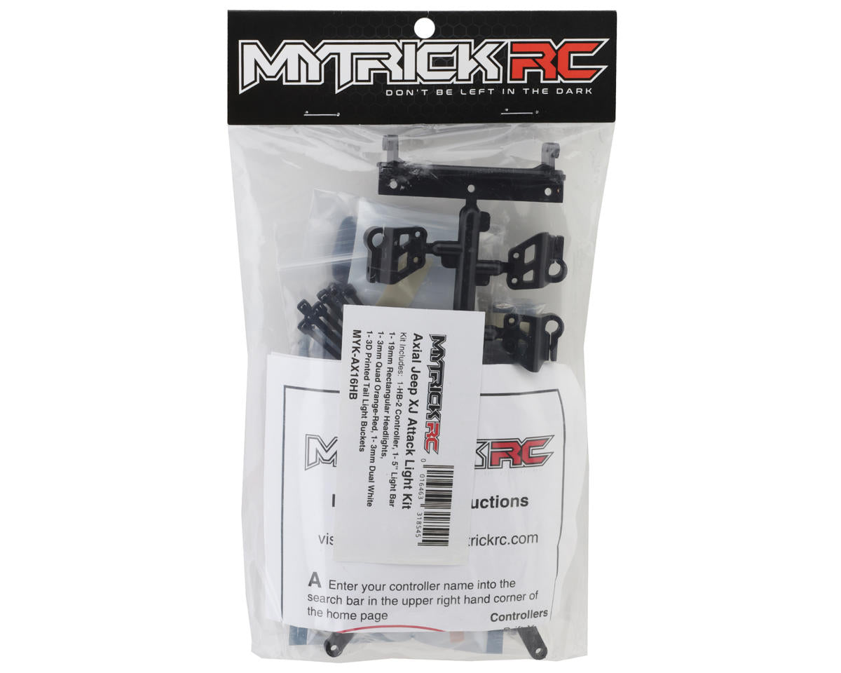 MyTrickRC Axial SCX10 II XJ Attack Light Kit w/HB-2 Controller