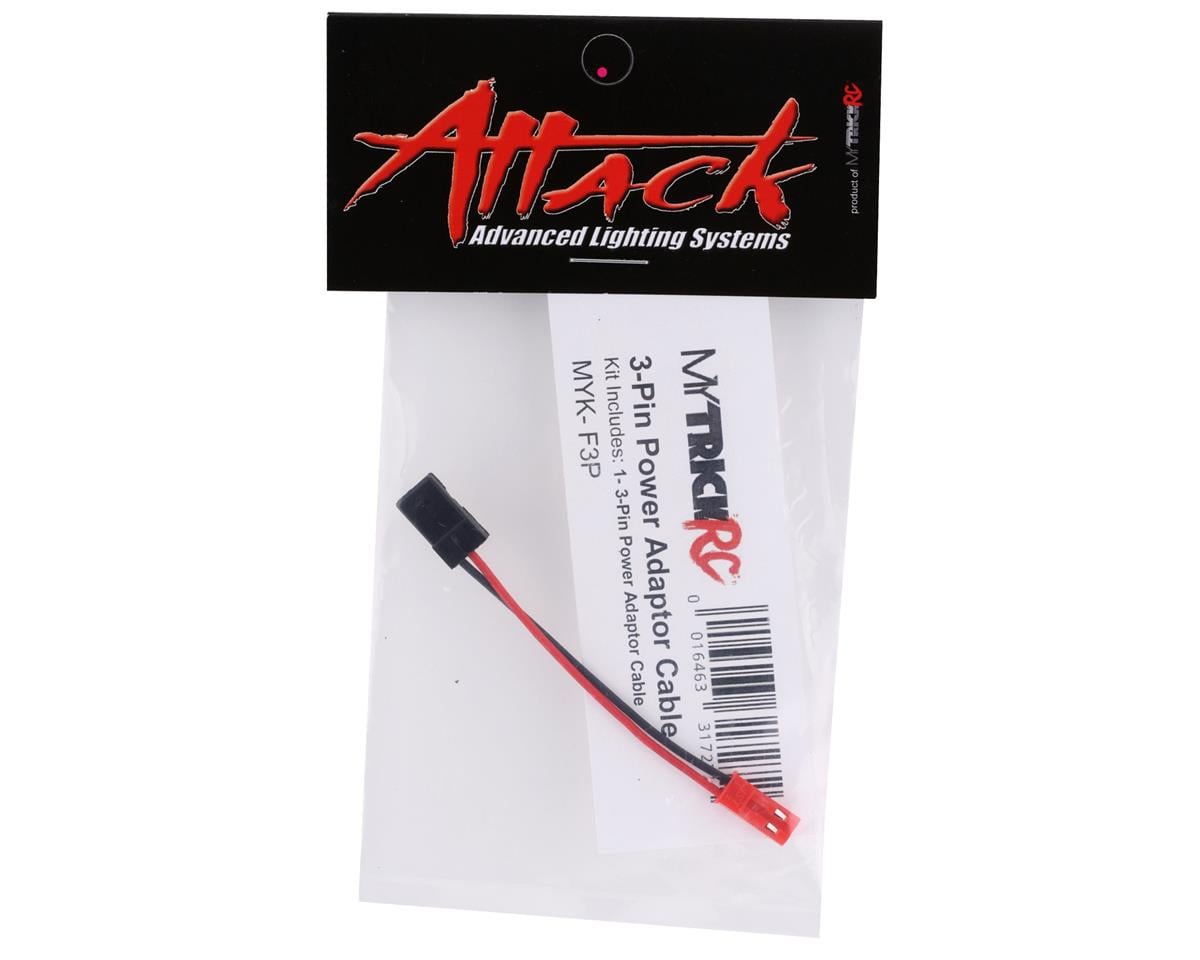 MyTrickRC 3-Pin Flasher Bars Power Adapter Cable