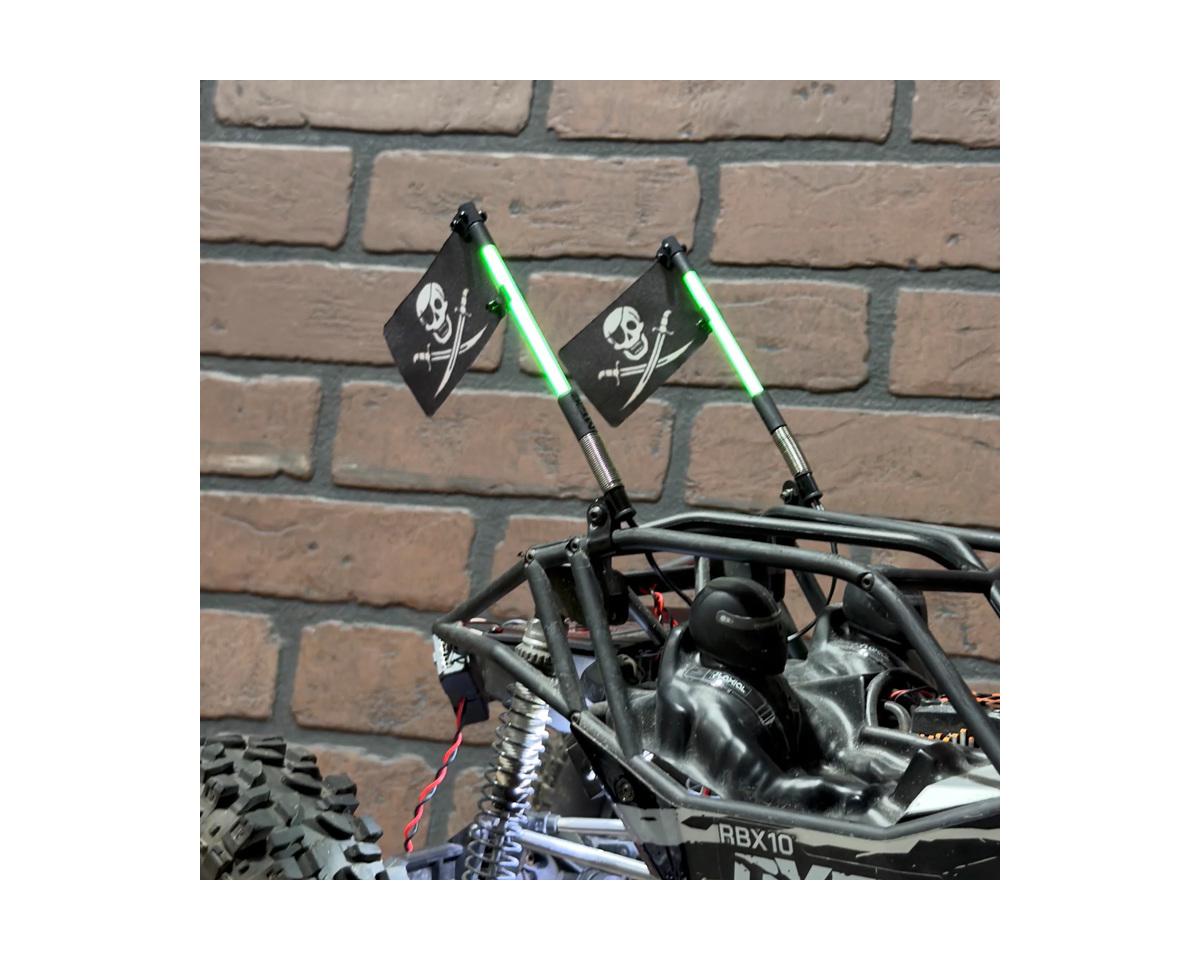 MyTrickRC TrickWhip2 Scale Whip Light Tube Flag Accessory (Pirate)