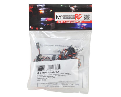 MyTrickRC UF-7 Rock Crawler Light Kit w/Controller & LEDs