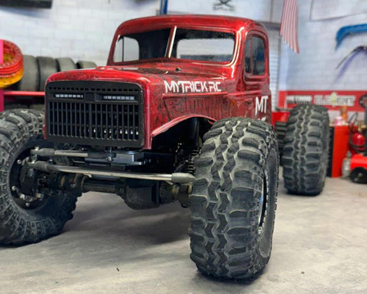 MyTrickRC Pro-Line Comp Wagon Body Molded Scale Grille & LED Light Kit