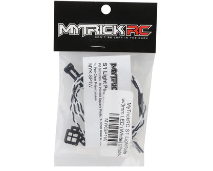 MyTrickRC S1 Light Pods w/3mm LED (White) (2)