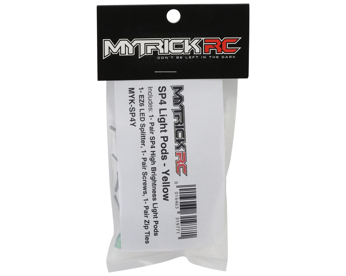 MyTrickRC SP4 1/10 Scale LED Light Pods (Yellow) (2)