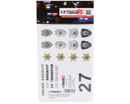 MyTrickRC Police/Sheriff Decal Set