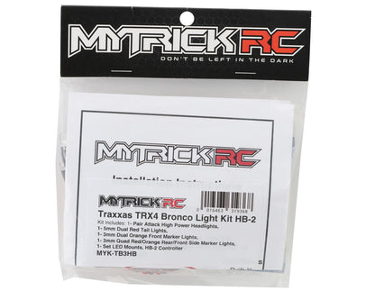 MyTrickRC Light Kit w/HB-2 Light Controller for Traxxas TRX4 Bronco