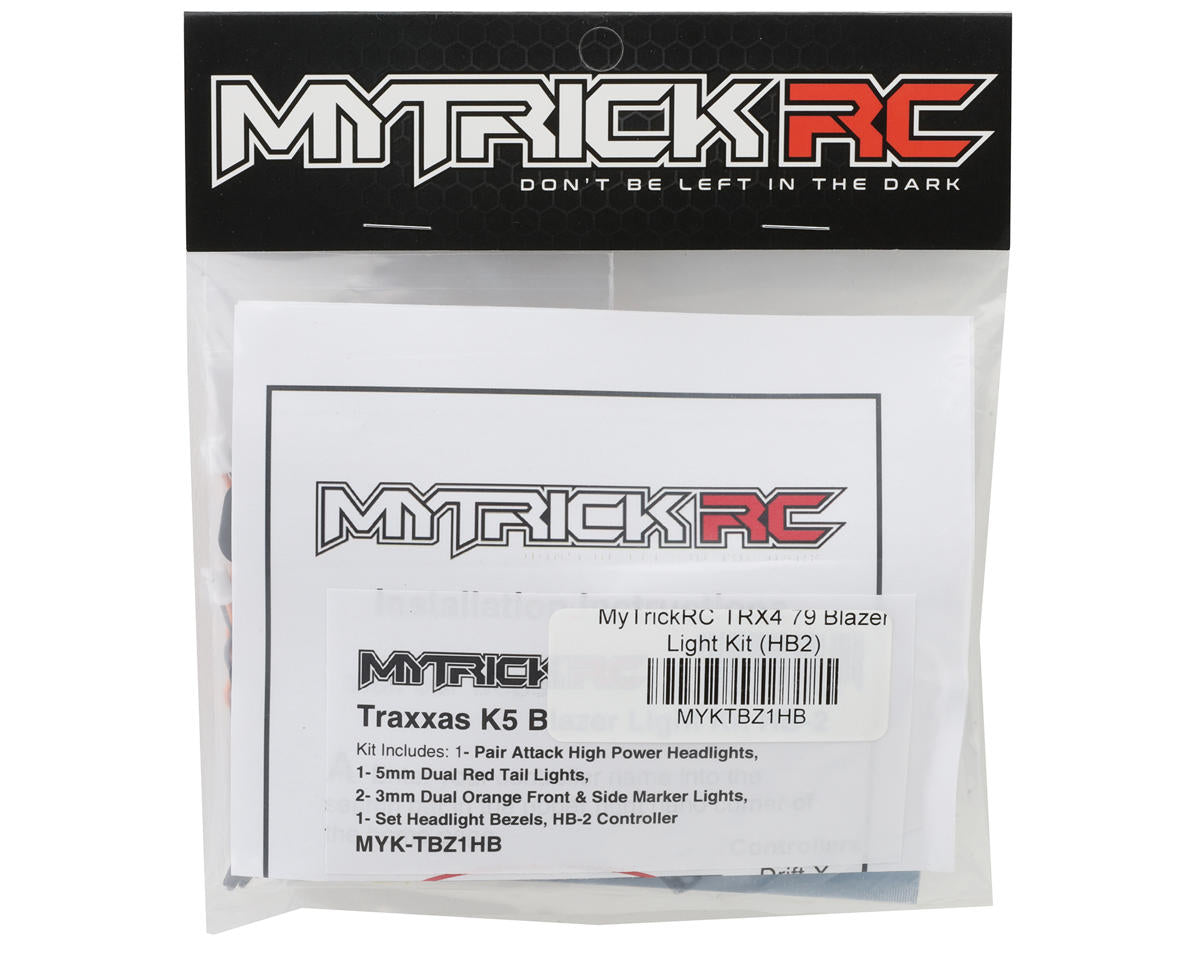 MyTrickRC LED Light Kit w/HB2 Controller for Traxxas TRX4 79 Blazer