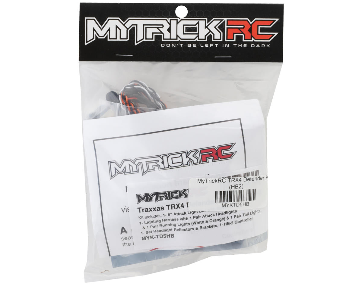 MyTrickRC LED Light Kit w/HB2 Controller for Traxxas TRX4 Defender