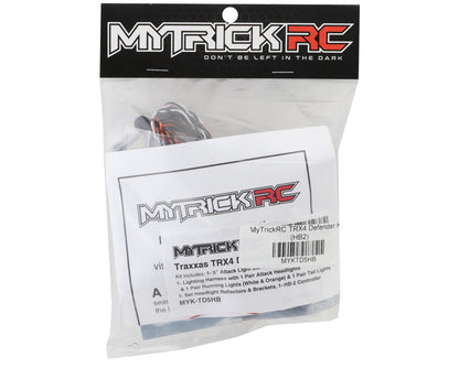 MyTrickRC LED Light Kit w/HB2 Controller for Traxxas TRX4 Defender