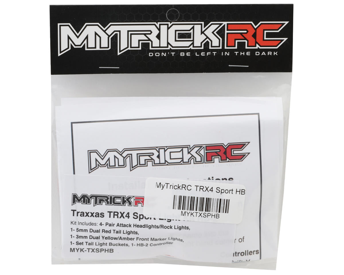 MyTrickRC LED Light Kit for Traxxas TRX4 Sport w/HB2 Controller