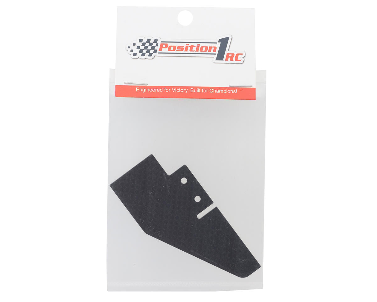 Position 1 RC HB Racing D8/D8T Carbon Fiber Splash Guard