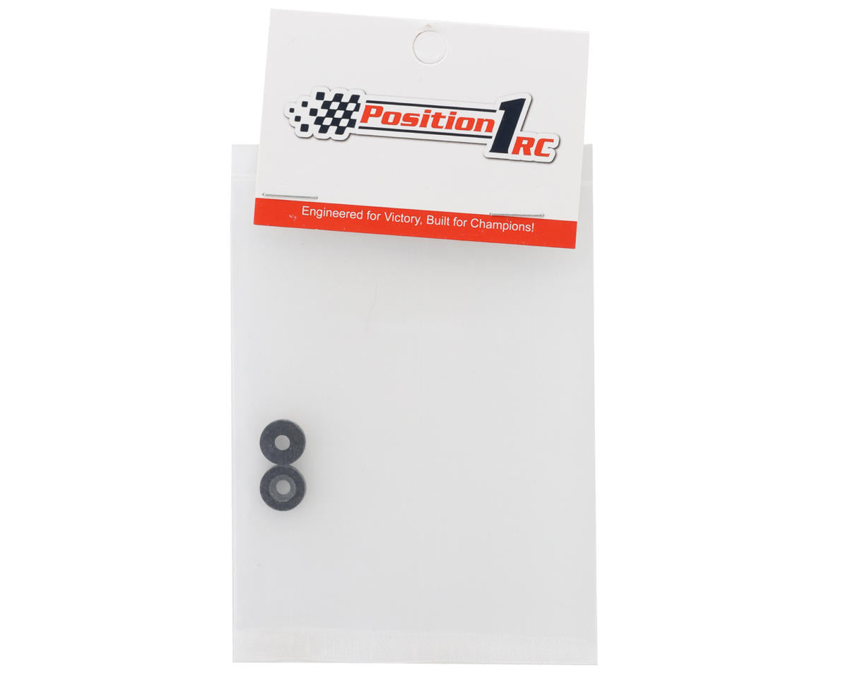 Position 1 RC Carbon Fiber Wing Mount Buttons (2)