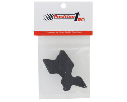 Position 1 RC Team Associated RC8B4 Carbon Fiber Rear Arm Inserts (2)